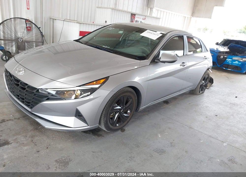 2021 HYUNDAI ELANTRA SEL VIN: 5NPLM4AG3MH047066