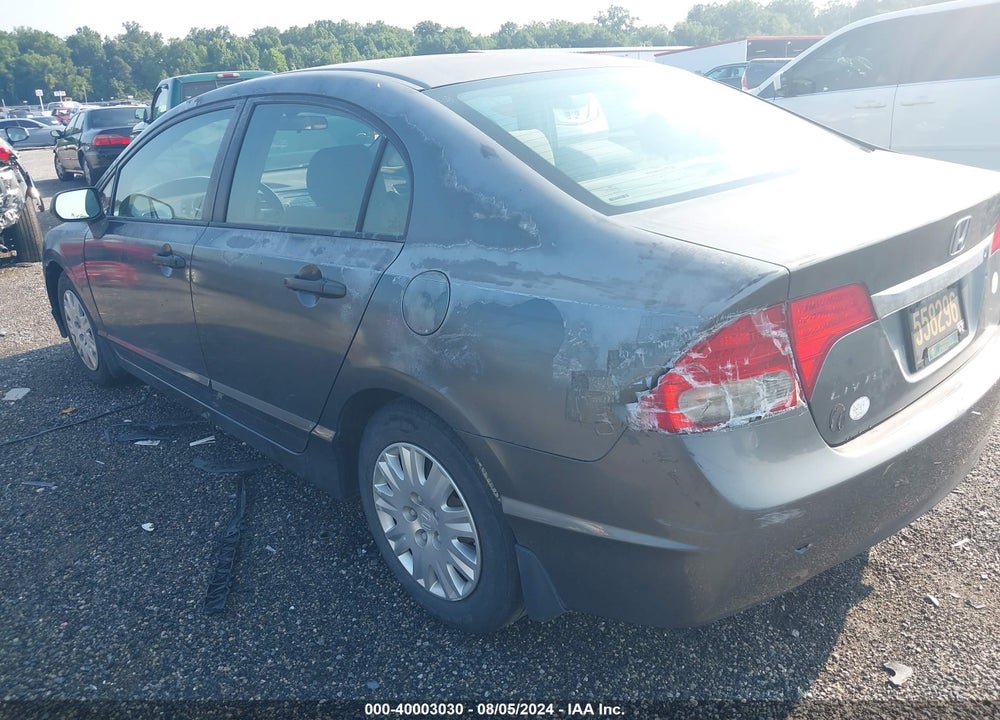 2010 HONDA CIVIC VP VIN: 2HGFA1F34AH512874