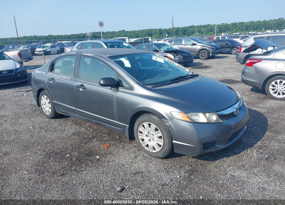 2010 HONDA CIVIC VP VIN: 2HGFA1F34AH512874