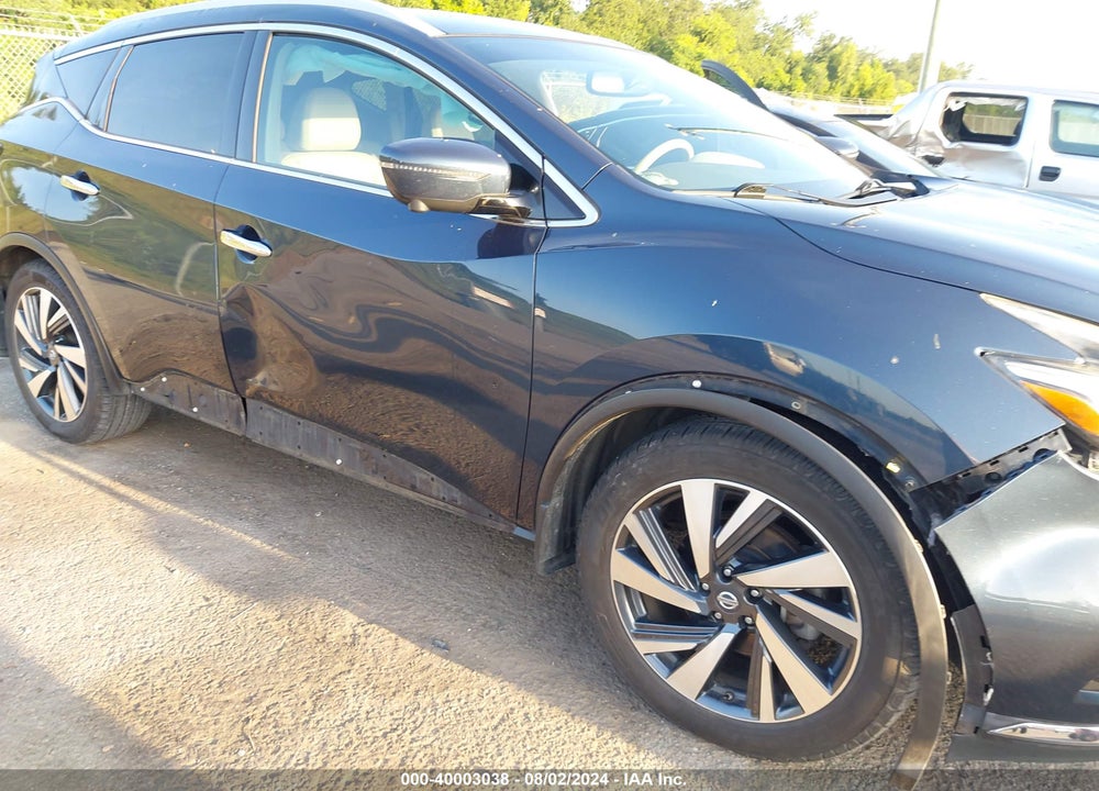 2016 NISSAN MURANO PLATINUM VIN: 5N1AZ2MG4GN169671