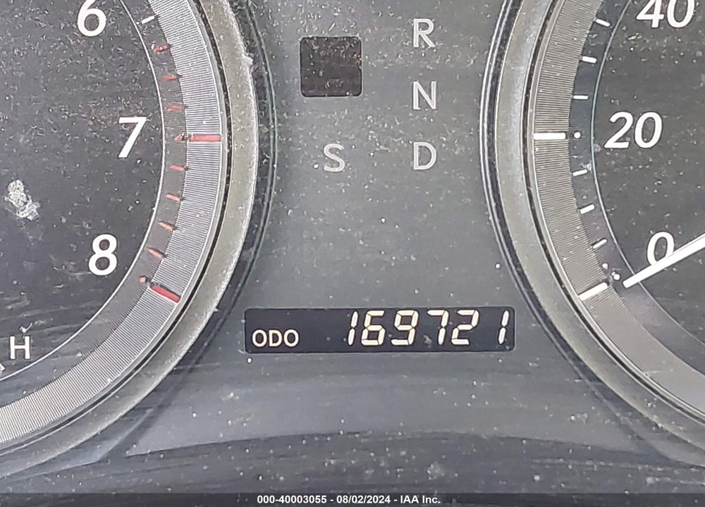 2007 LEXUS ES 350 VIN: JTHBJ46G272122289