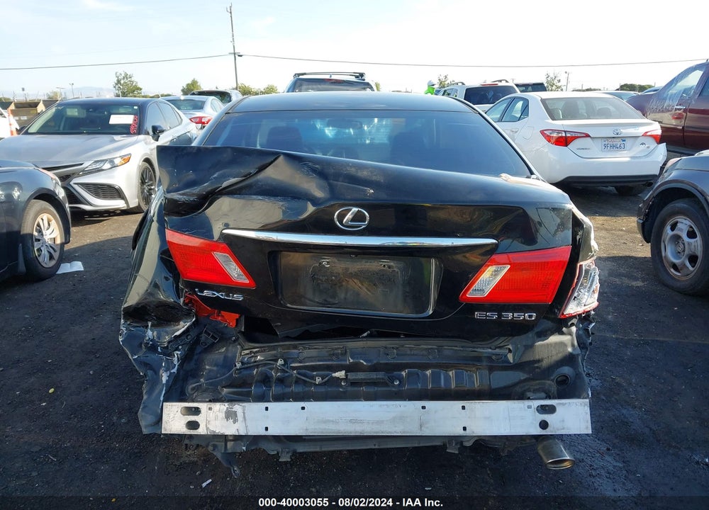 2007 LEXUS ES 350 VIN: JTHBJ46G272122289