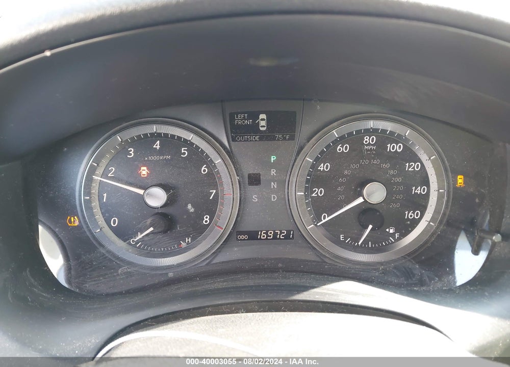 2007 LEXUS ES 350 VIN: JTHBJ46G272122289