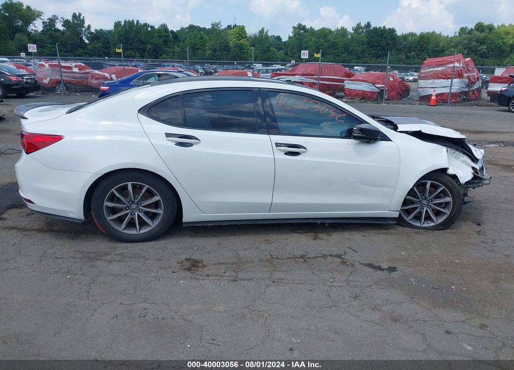2018 ACURA TLX TECH PKG VIN: 19UUB1F50JA007015