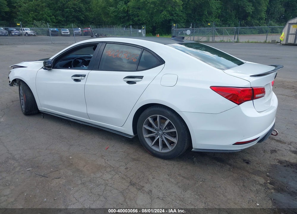 2018 ACURA TLX TECH PKG VIN: 19UUB1F50JA007015
