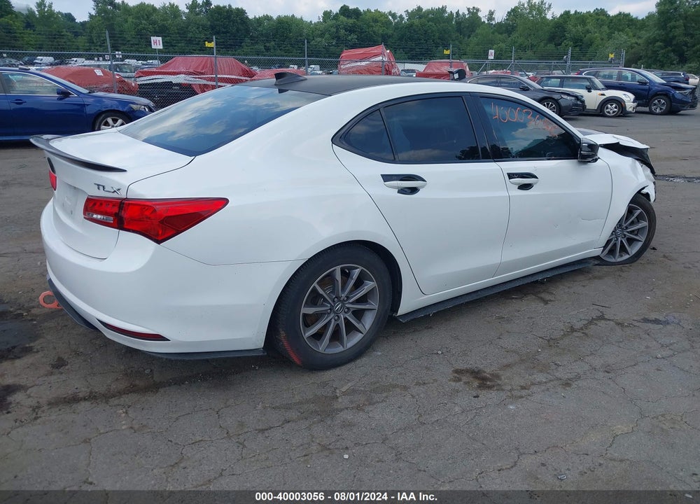 2018 ACURA TLX TECH PKG VIN: 19UUB1F50JA007015