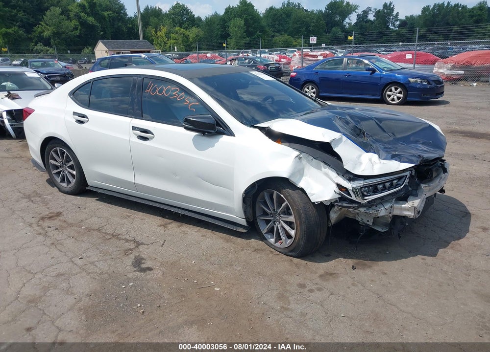 2018 ACURA TLX TECH PKG VIN: 19UUB1F50JA007015