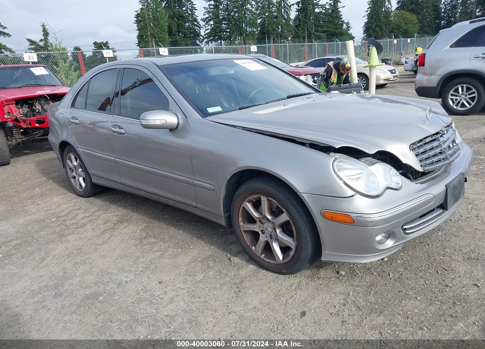 2007 MERCEDES-BENZ C 280 LUXURY 4MATIC VIN: WDBRF92H57F891082