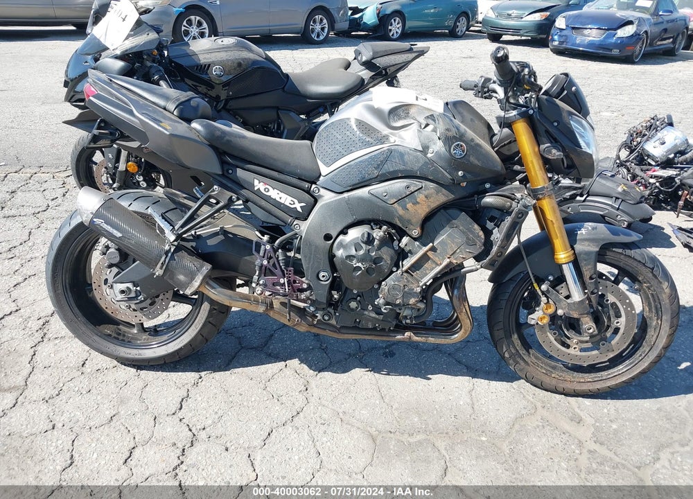 2012 YAMAHA FZ8 NC VIN: JYARN27Y6CA000398