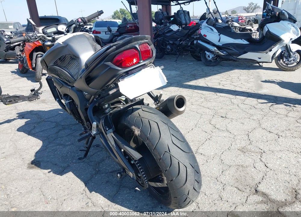 2012 YAMAHA FZ8 NC VIN: JYARN27Y6CA000398