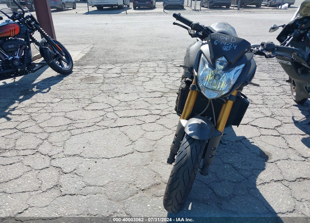 2012 YAMAHA FZ8 NC VIN: JYARN27Y6CA000398