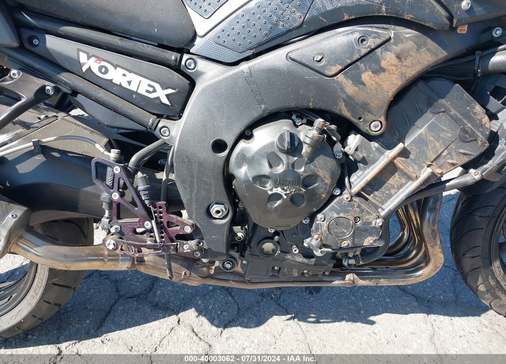 2012 YAMAHA FZ8 NC VIN: JYARN27Y6CA000398