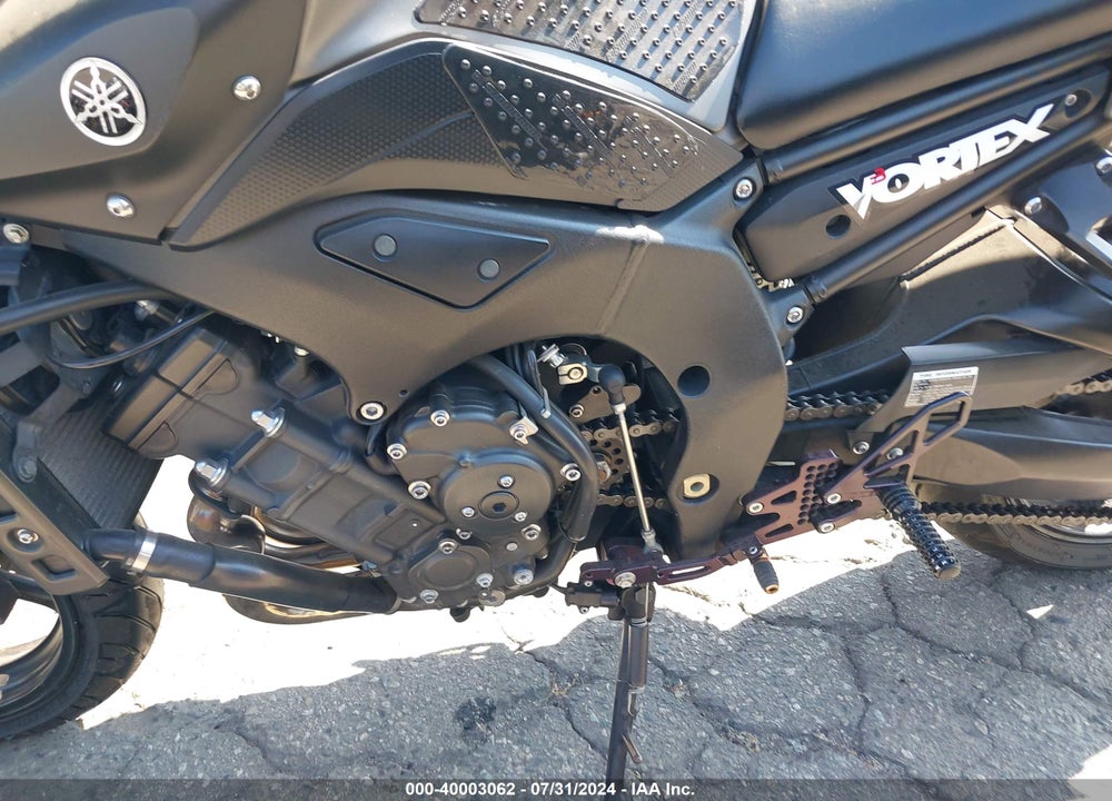2012 YAMAHA FZ8 NC VIN: JYARN27Y6CA000398