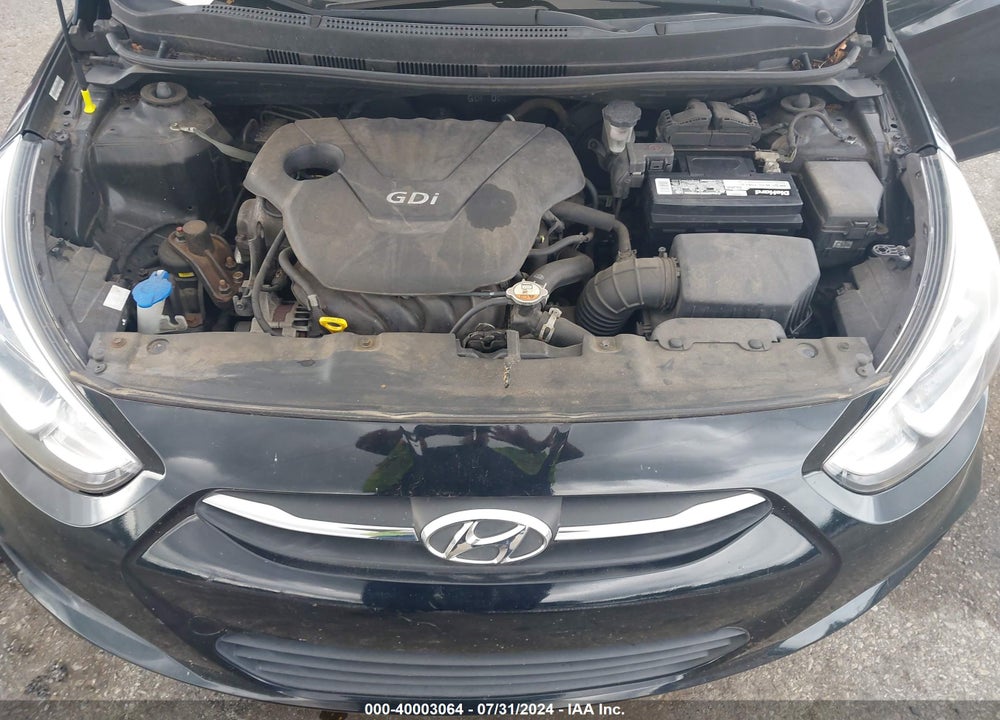 2015 HYUNDAI ACCENT GS VIN: KMHCT5AE9FU206104