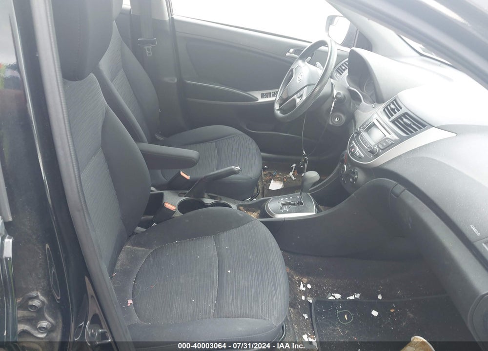 2015 HYUNDAI ACCENT GS VIN: KMHCT5AE9FU206104