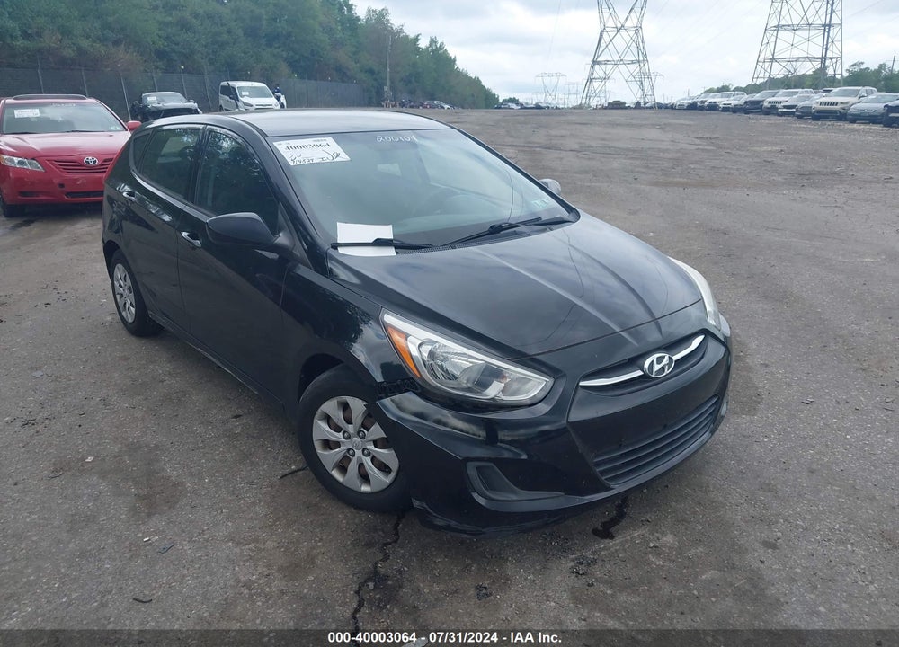 2015 HYUNDAI ACCENT GS VIN: KMHCT5AE9FU206104