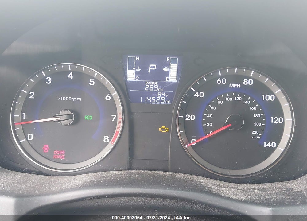 2015 HYUNDAI ACCENT GS VIN: KMHCT5AE9FU206104