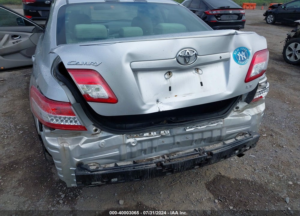 2011 TOYOTA CAMRY LE VIN: 4T1BF3EK1BU700703
