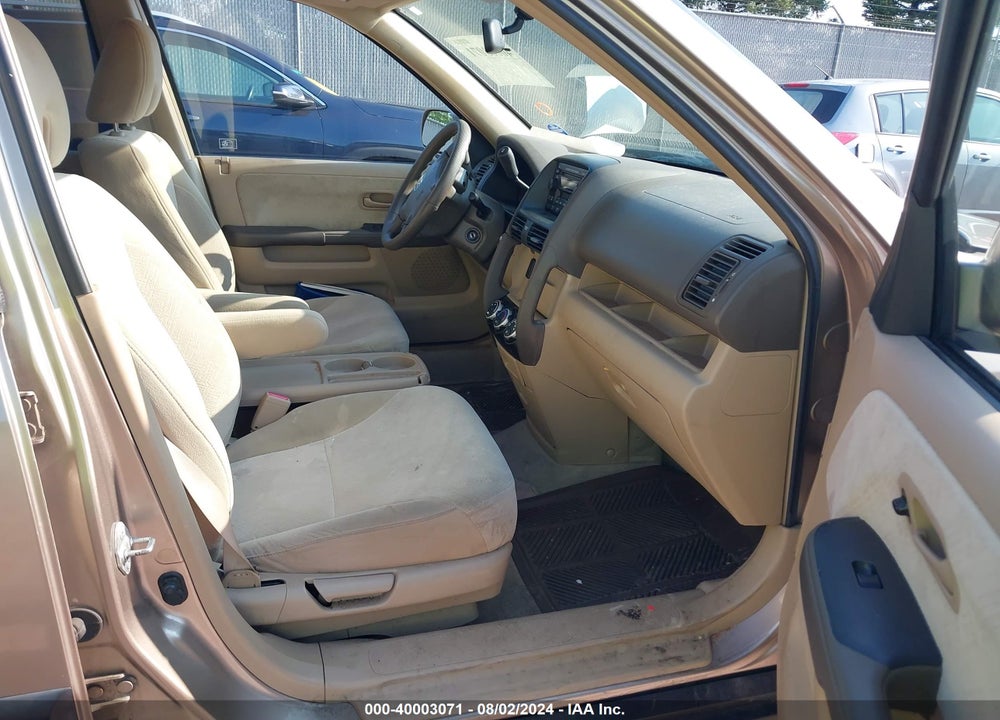 2005 HONDA CR-V EX VIN: SHSRD78895U329876