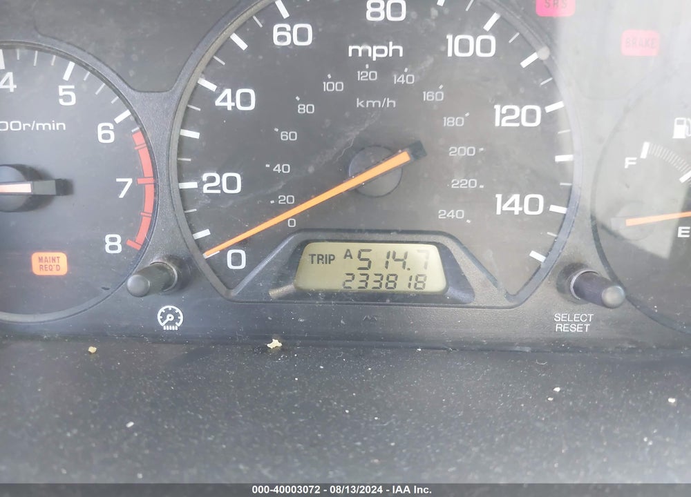 2001 HONDA ACCORD 2.3 LX VIN: 1HGCG56431A089219
