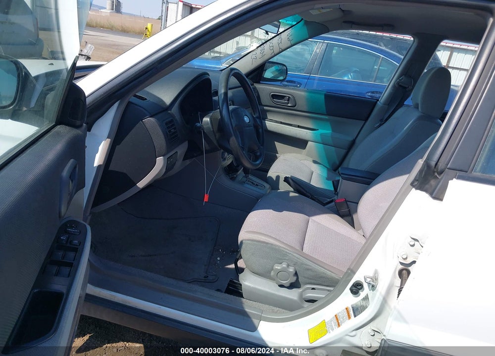 2003 SUBARU FORESTER X VIN: JF1SG636X3H709196