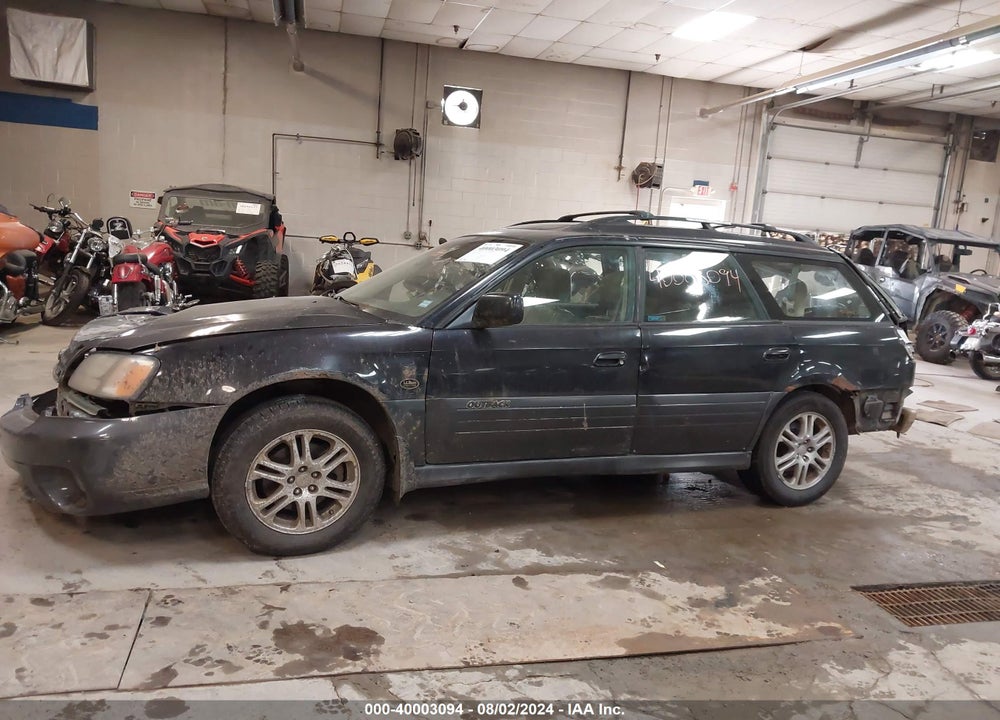 2004 SUBARU OUTBACK H6-3.0 L.L. BEAN EDITION VIN: 4S3BH806547638892