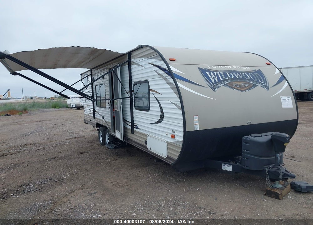 2017 FOREST RIVER WILDWOOD M-28DBUD VIN: 4X4TWDB2XH7354266