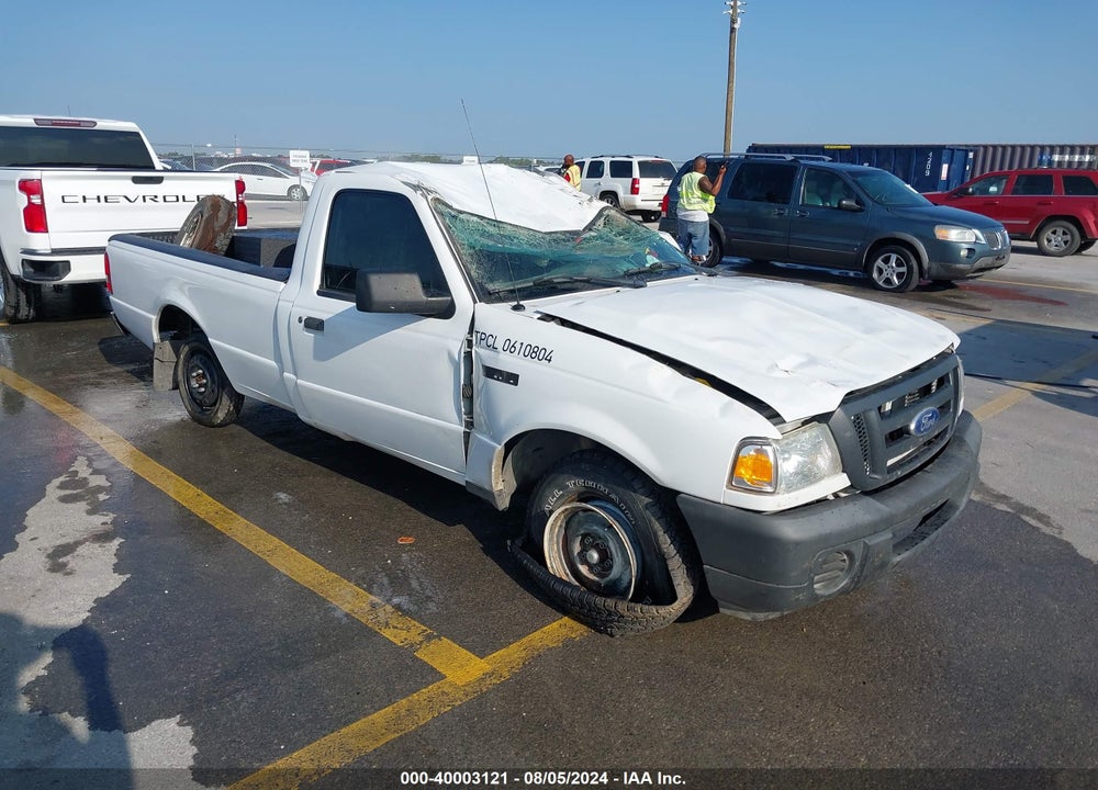 2010 FORD RANGER XL VIN: 1FTKR1AE6APA37688