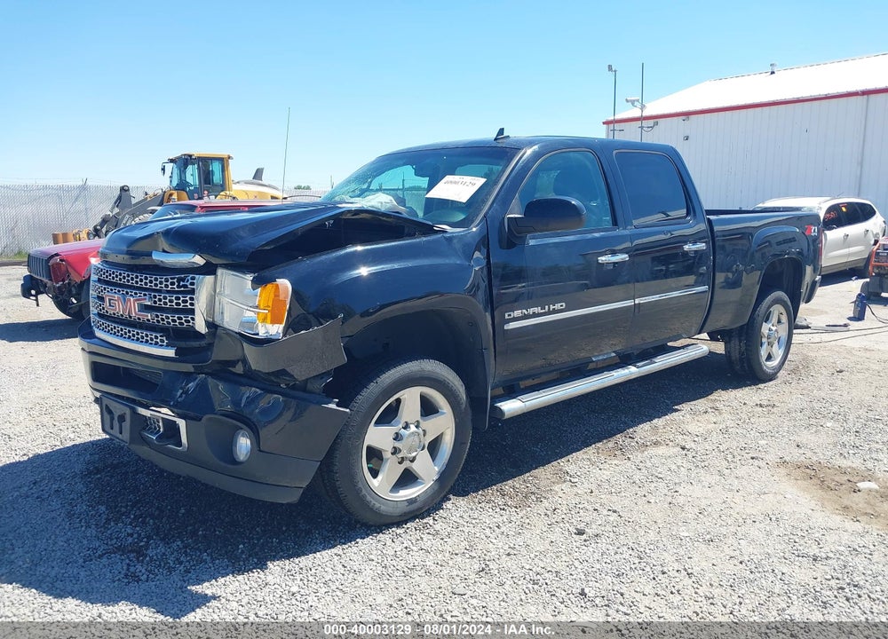 2013 GMC SIERRA 2500HD DENALI VIN: 1GT125EG9DF240183