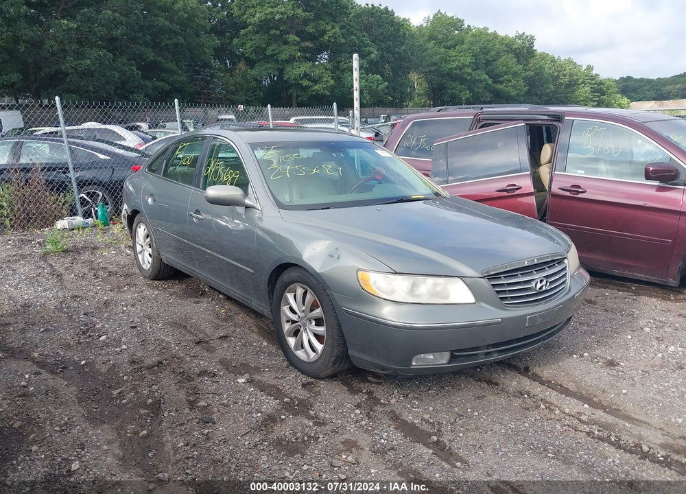 2006 HYUNDAI AZERA LIMITED/SE VIN: KMHFC46F66A080231