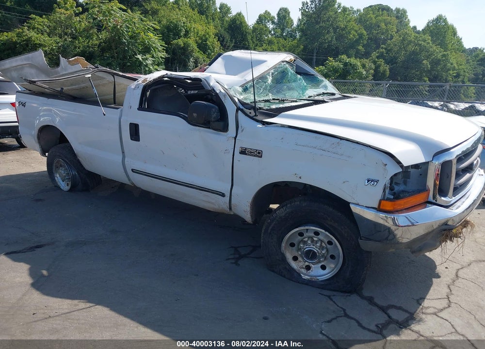 2000 FORD F-250 VIN: 1FTNF21L5YEC53788