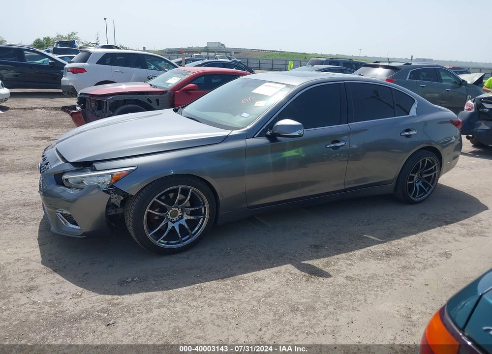 2018 INFINITI Q50 3.0T LUXE VIN: JN1EV7AP5JM363533