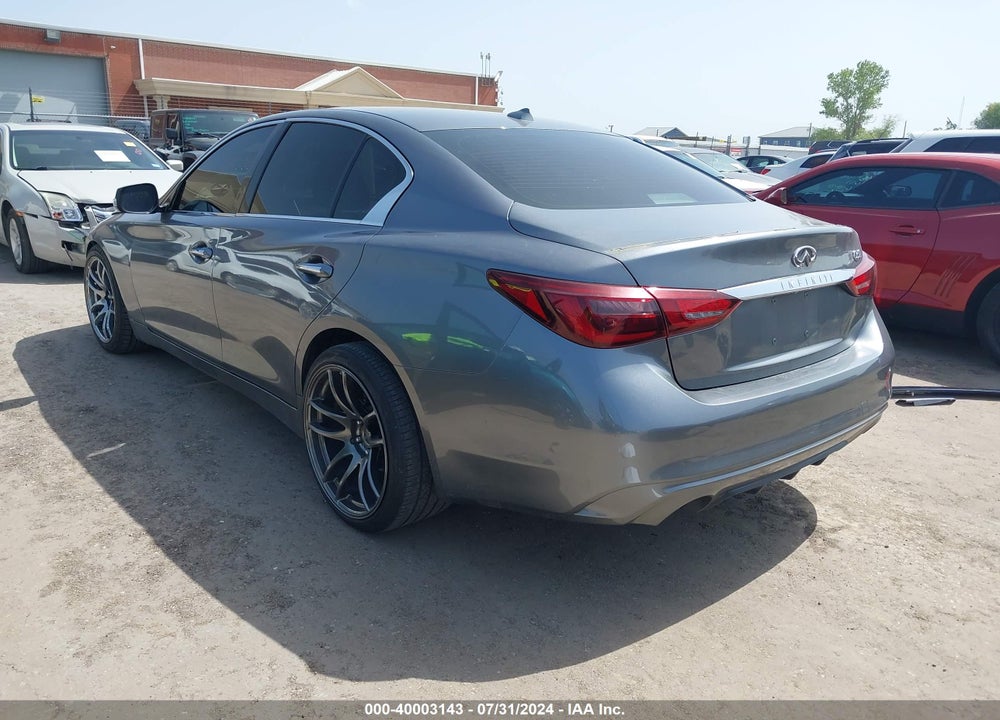 2018 INFINITI Q50 3.0T LUXE VIN: JN1EV7AP5JM363533