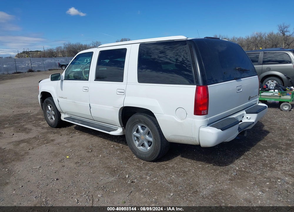 1999 CADILLAC ESCALADE STANDARD VIN: 1GYEK13R0XR415674