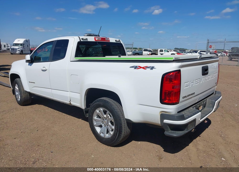 2022 CHEVROLET COLORADO 4WD LONG BOX LT VIN: 1GCHTCEA8N1217973