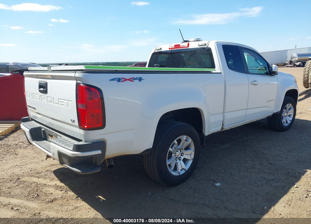 2022 CHEVROLET COLORADO 4WD LONG BOX LT VIN: 1GCHTCEA8N1217973