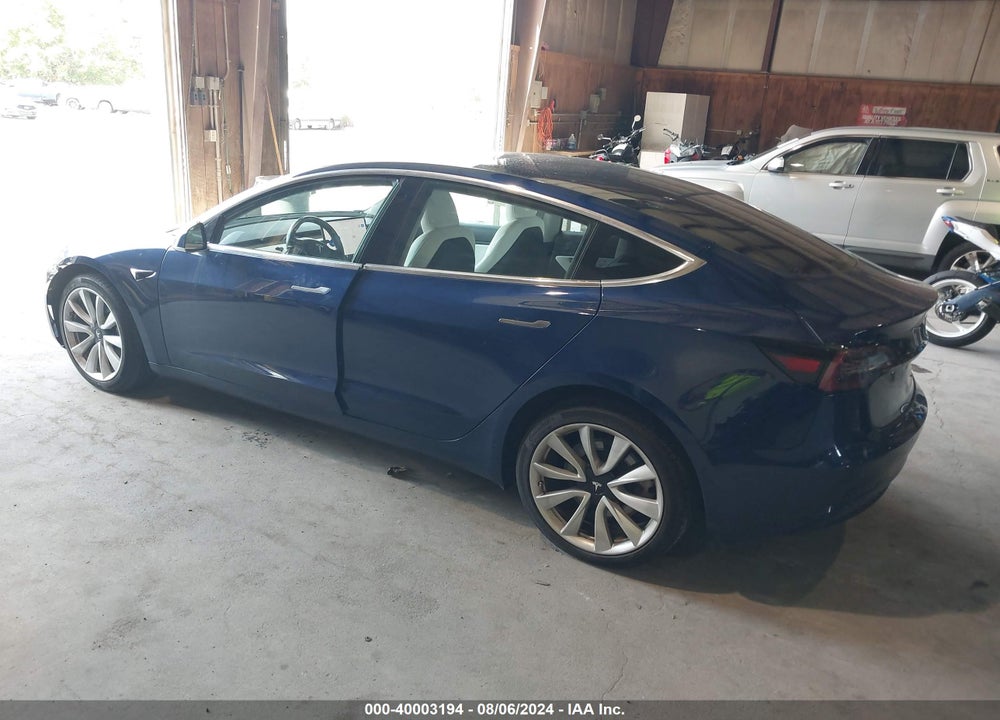 2018 TESLA MODEL 3 LONG RANGE/PERFORMANCE VIN: 5YJ3E1EB2JF097736