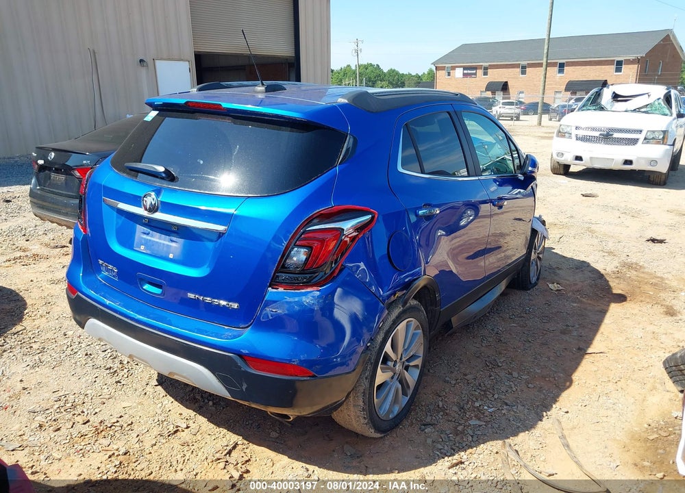 2018 BUICK ENCORE PREFERRED VIN: KL4CJASB0JB648517