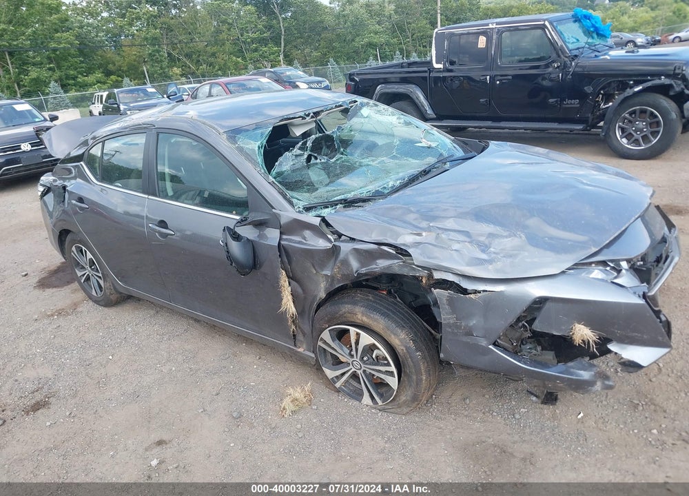 2023 NISSAN SENTRA SV XTRONIC CVT VIN: 3N1AB8CV9PY242700