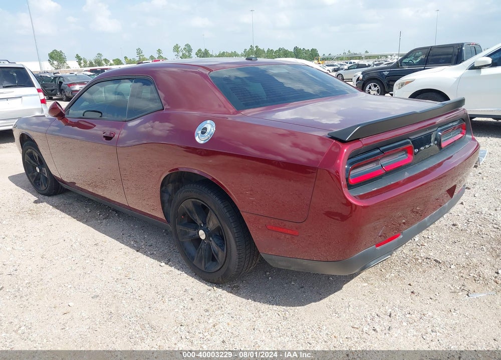 2017 DODGE CHALLENGER SXT VIN: 2C3CDZAG5HH502905