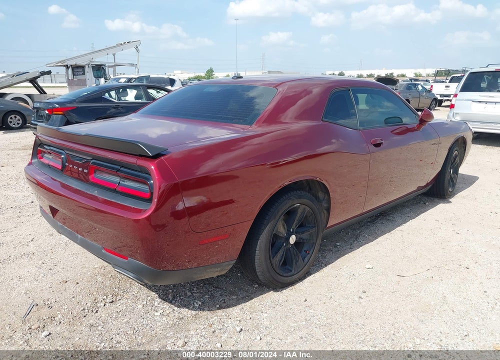 2017 DODGE CHALLENGER SXT VIN: 2C3CDZAG5HH502905