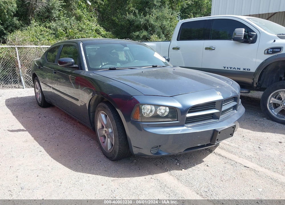 2007 DODGE CHARGER RT VIN: 2B3LA53H67H644733