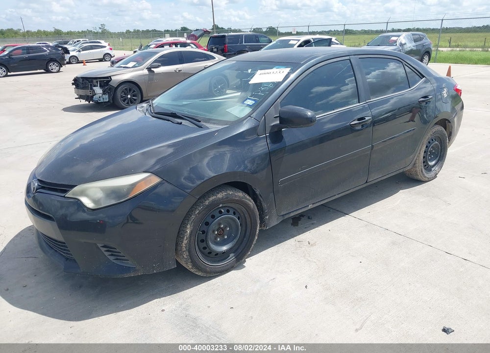 2015 TOYOTA COROLLA LE VIN: 5YFBURHE5FP362406