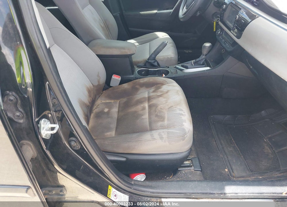 2015 TOYOTA COROLLA LE VIN: 5YFBURHE5FP362406