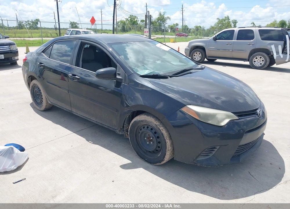 2015 TOYOTA COROLLA LE VIN: 5YFBURHE5FP362406