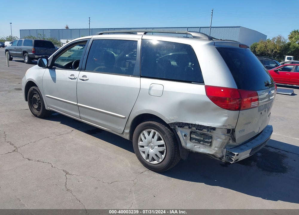 2005 TOYOTA SIENNA LE VIN: 5TDZA23C65S351795