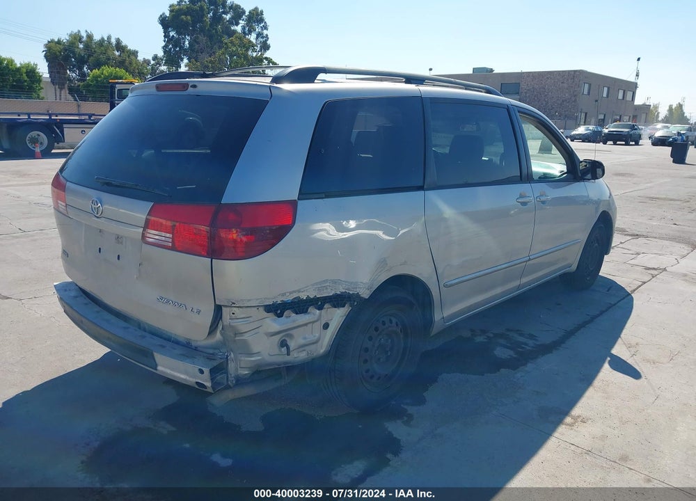 2005 TOYOTA SIENNA LE VIN: 5TDZA23C65S351795