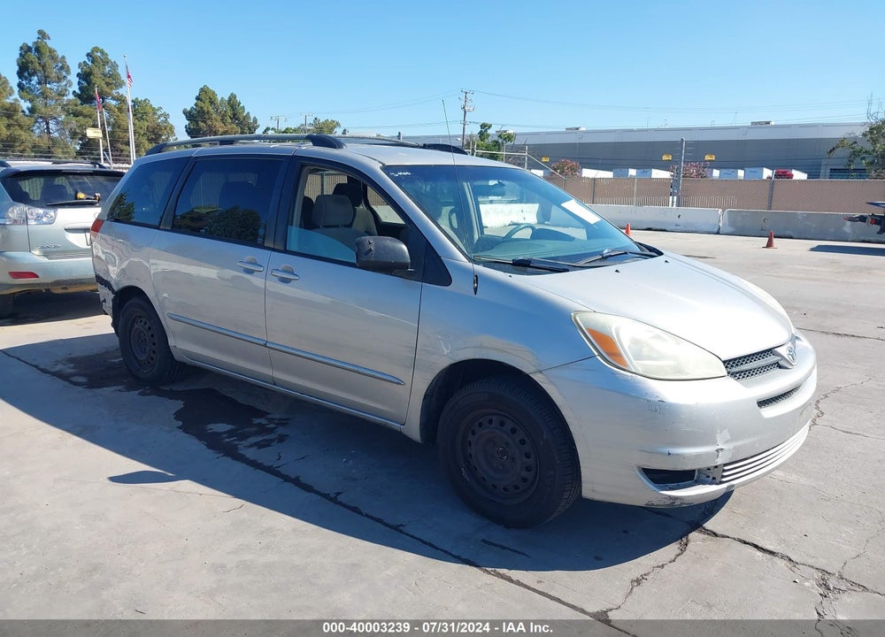 2005 TOYOTA SIENNA LE VIN: 5TDZA23C65S351795