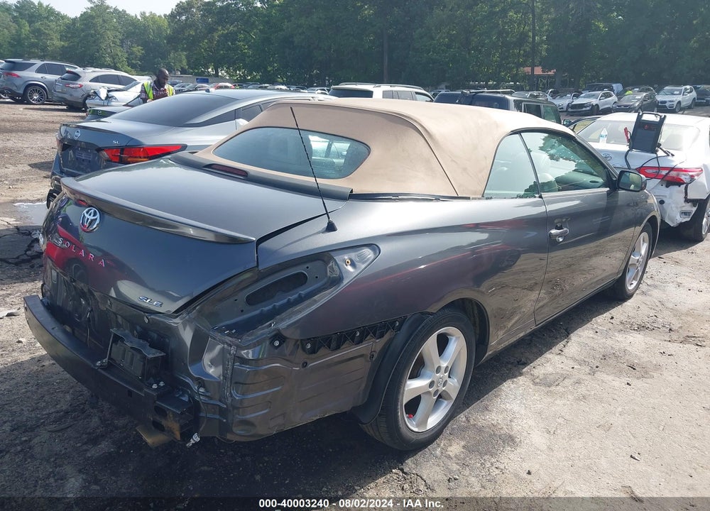 2008 TOYOTA CAMRY SOLARA SLE VIN: 4T1FA38P18U153657