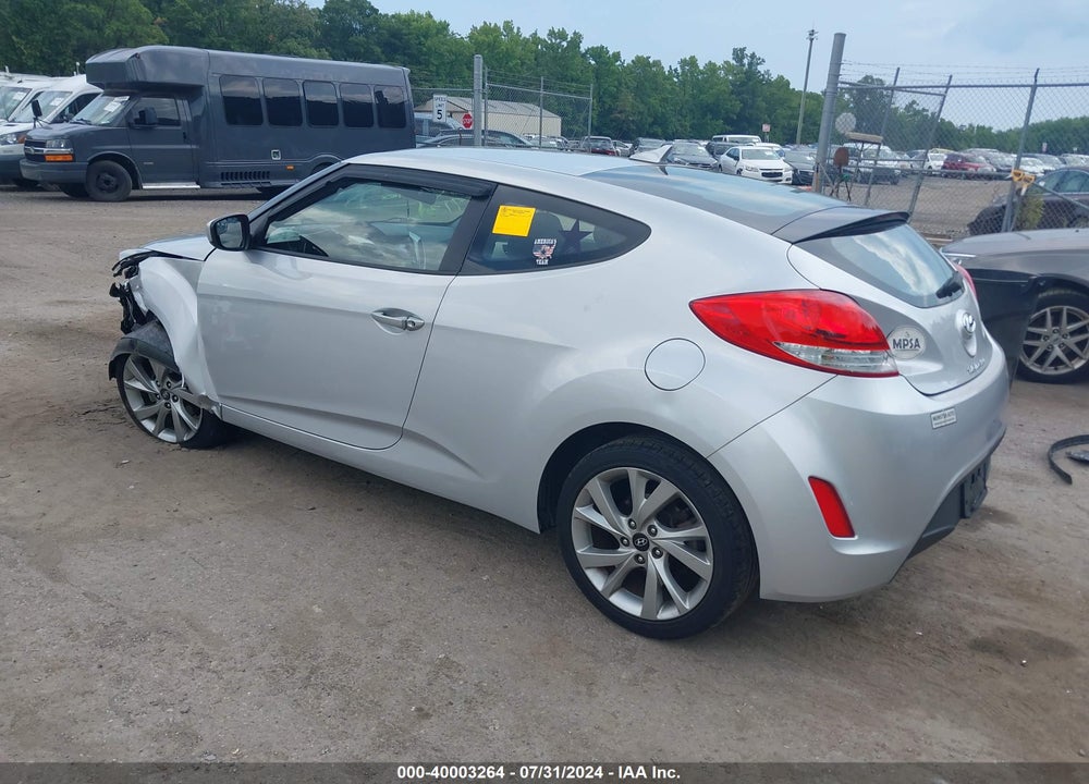 2016 HYUNDAI VELOSTER VIN: KMHTC6AD7GU269457